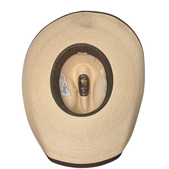 Vintage Larry Mahan's Collection by Milano Cowboy Hat Size 6 7/8" Made in USA - Picture 10 of 16
